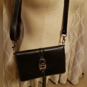 Etienne Aigner vintage Leather wallet in black